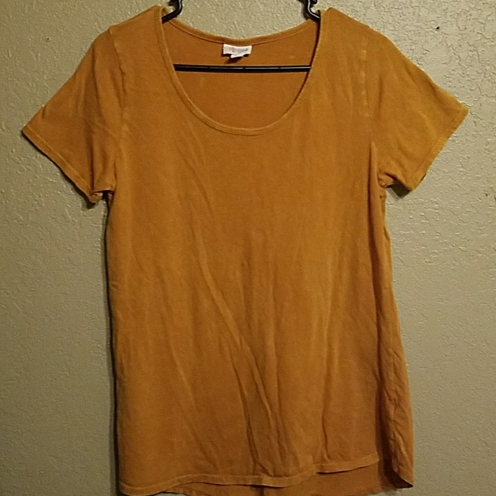 Lularoe Small Classic T Gold